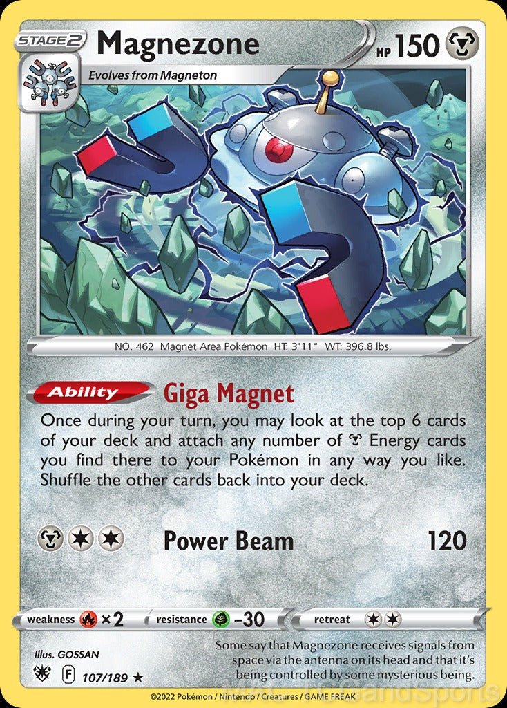 Magnezone 107/189 Reverse Holo