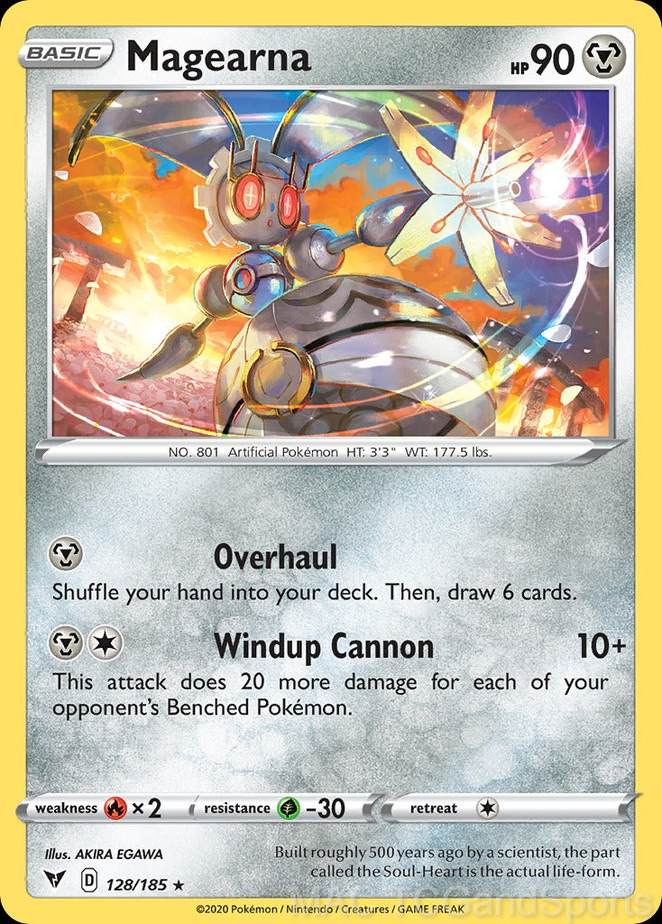 Magearna 128/185 Reverse Holo
