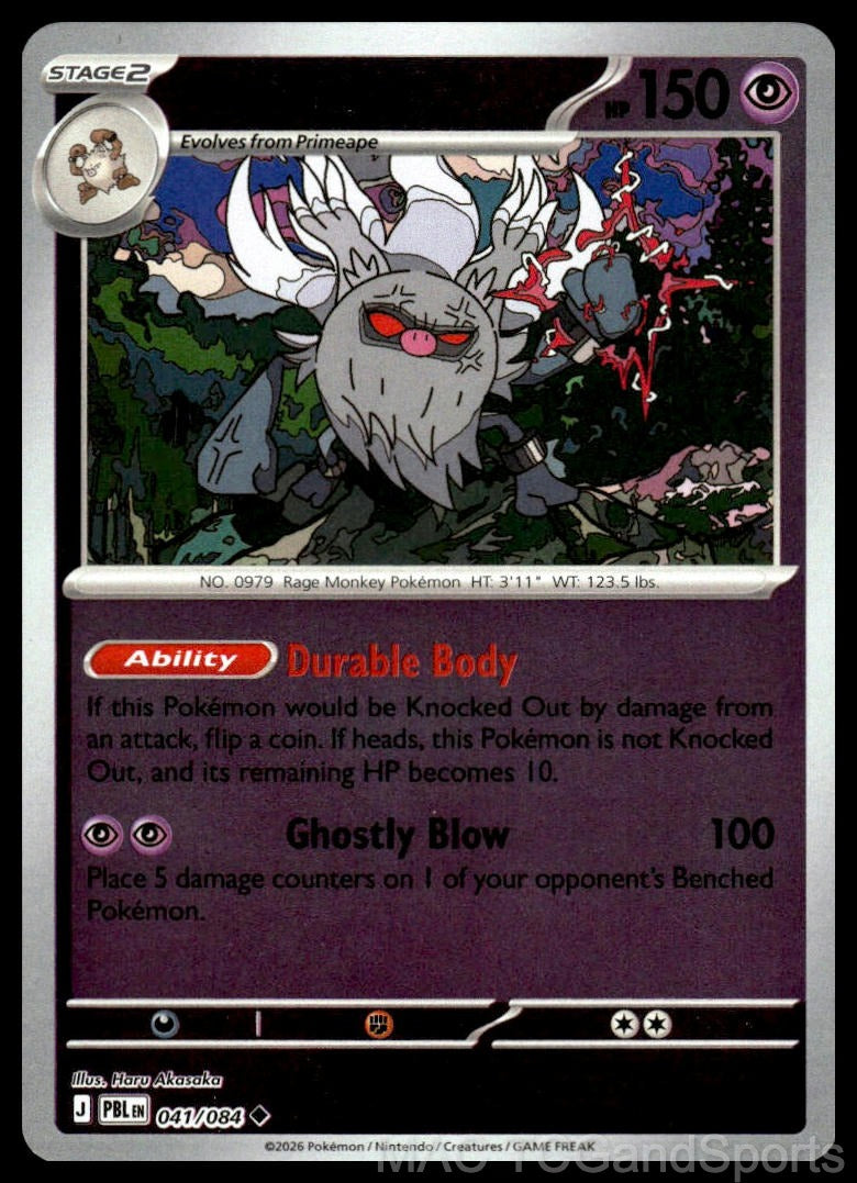 Annihilape 041/084 Reverse Holo
