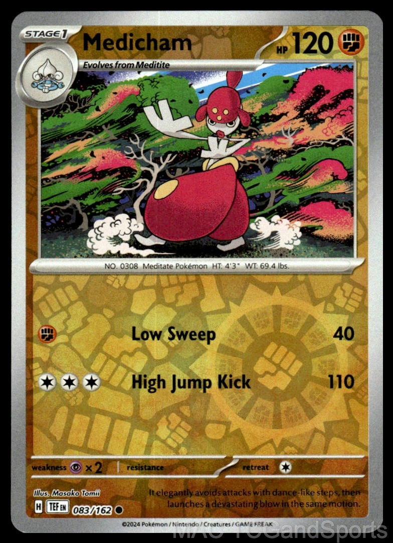 Medicham 083/162 Reverse Holo
