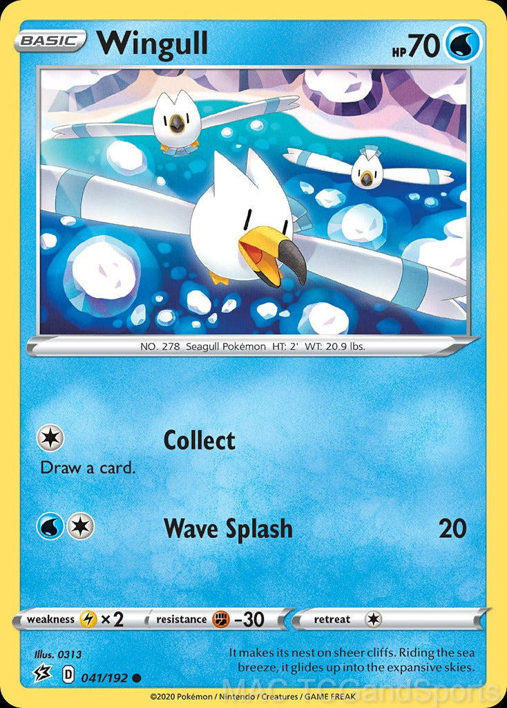 Wingull 041/192 Reverse Holo