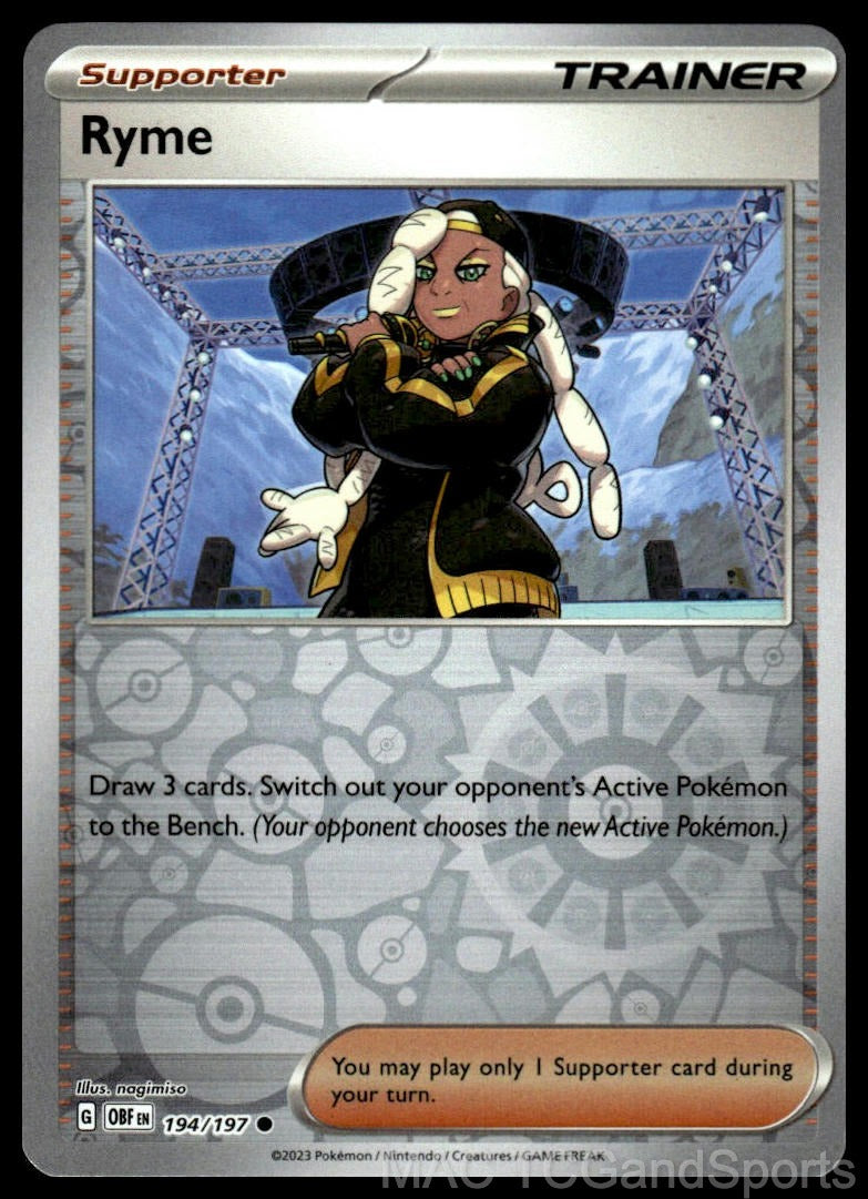 Ryme 194/197 Reverse Holo