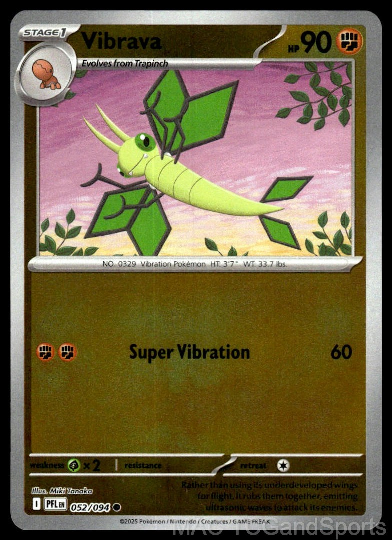 Vibrava 052/094 Reverse Holo