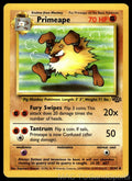 Primeape 43/64 Unlimited Jungle Pokemon TCG LP