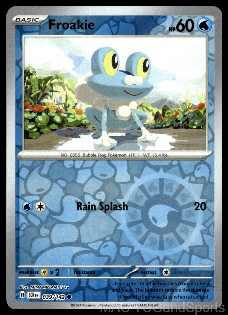 Froakie 039/142 Reverse Holo