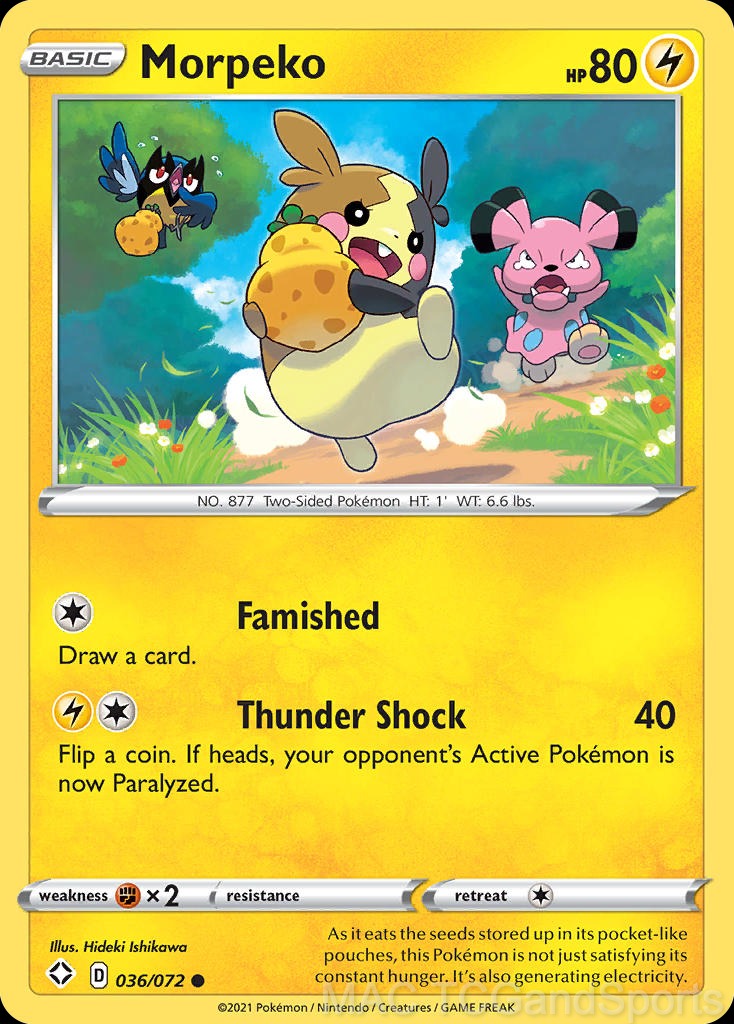 Morpeko 036/072 Reverse Holo