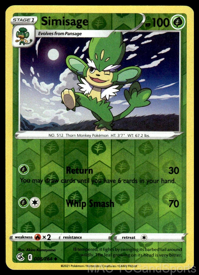 Simisage 008/264 Reverse Holo