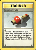 Pokemon Flute 86/102 Base Set Unlimited Pokemon TCG LP