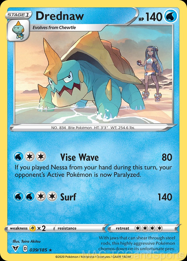 Drednaw 039/185 Reverse Holo