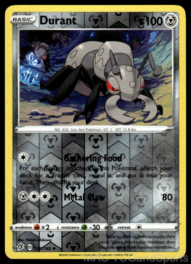 Durant 132/192 Reverse Holo