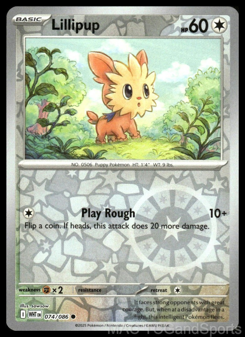 Lillipup 074/086 Reverse Holo
