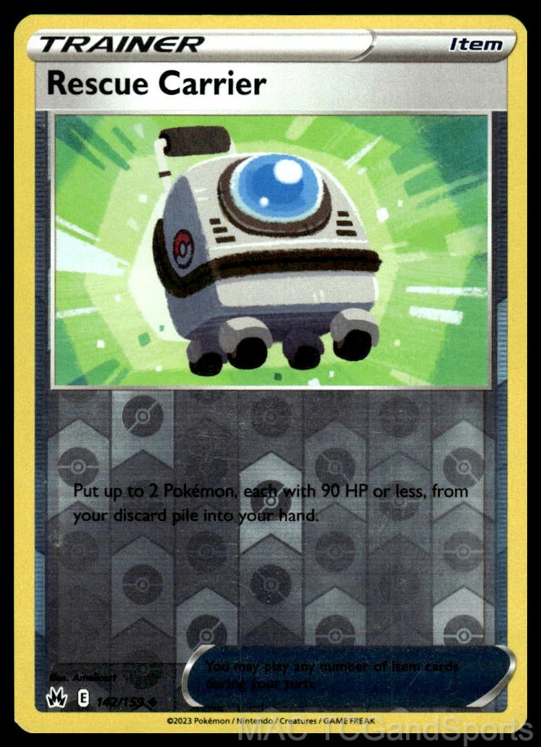 Rescue Carrier 142/159 Reverse Holo