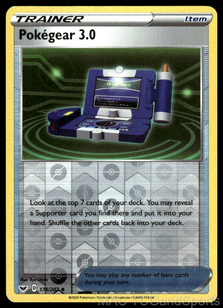 Pokegear 3.0 174/202 Reverse Holo