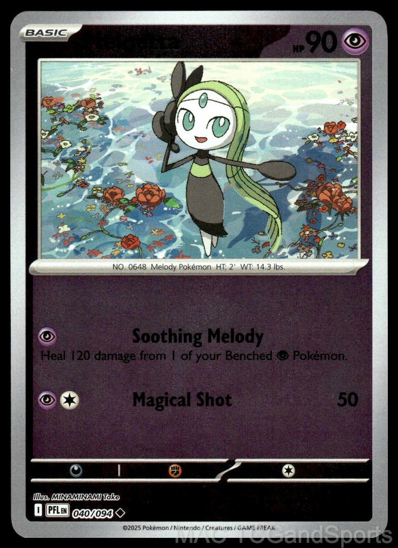 Meloetta 040/094 Reverse Holo