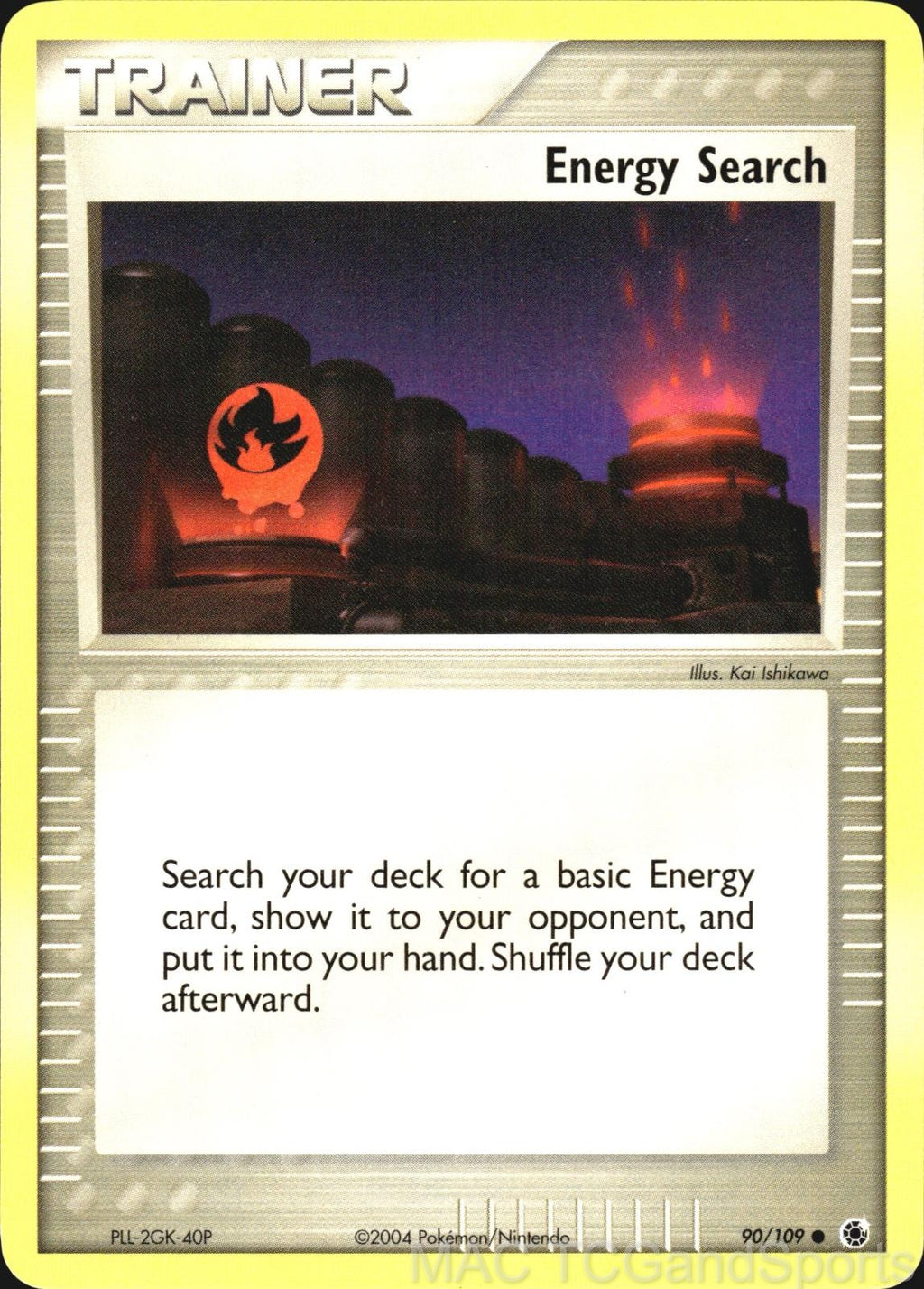 Energy Search 90 EX Battle Stadium Pokemon TCG LP