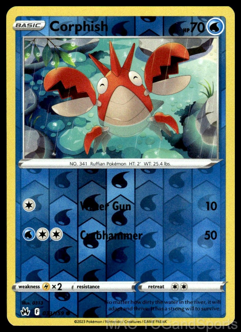 Corphish 033/159 Reverse Holo