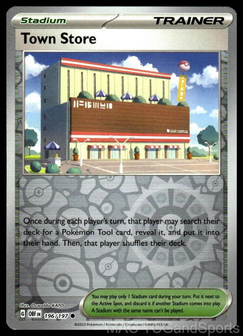 Town Store 196/197 Reverse Holo