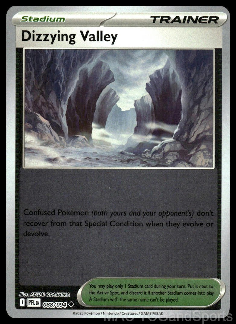 Dizzying Valley 088/094 Reverse Holo