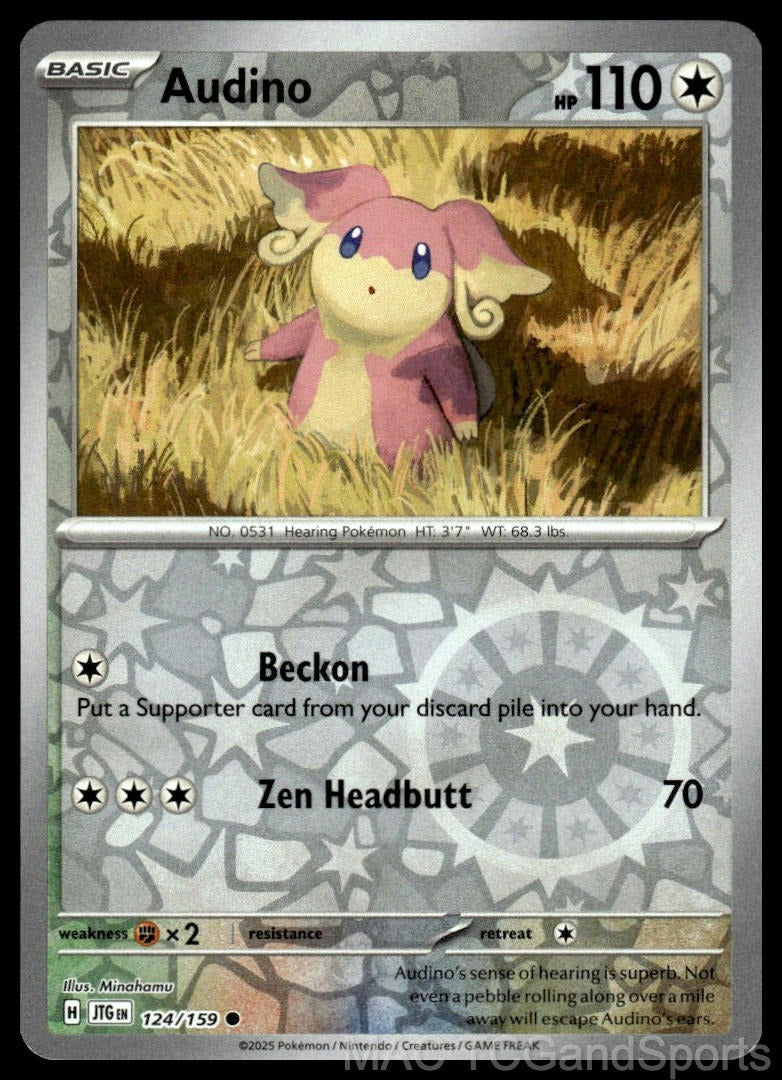 Audino 124/159 Reverse Holo