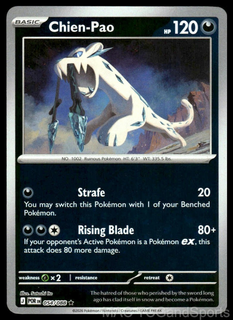 Chien-Pao 054/088 Reverse Holo