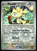 Meowth 052/165 Reverse Holo