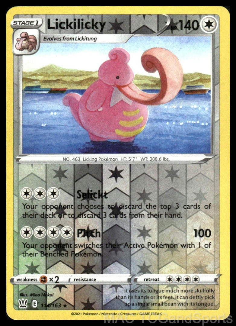 Lickilicky 114/163 Reverse Holo