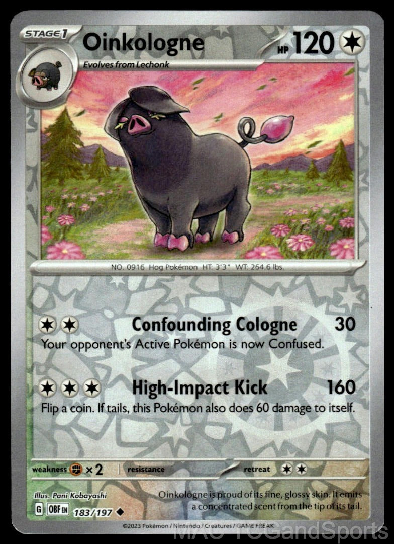 Oinkologne 183/197 Reverse Holo