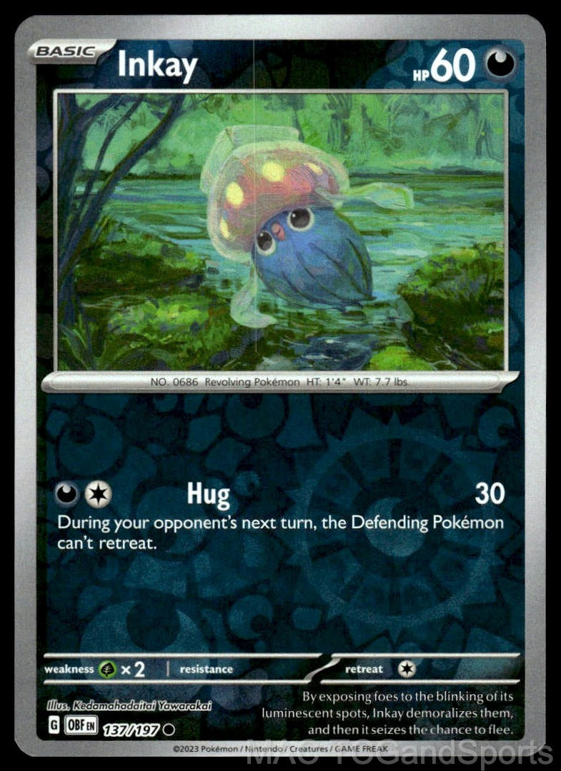 Inkay 137/197 Reverse Holo