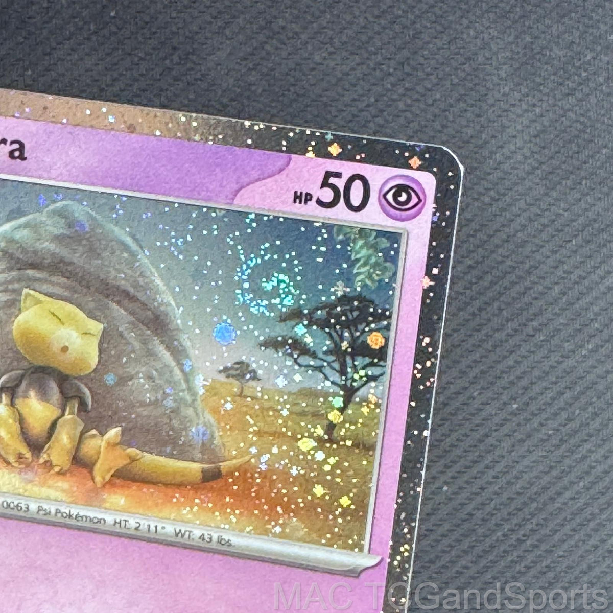 Abra (Cosmos Holo) 063/165 Double Swirl Pokemon TCG NM