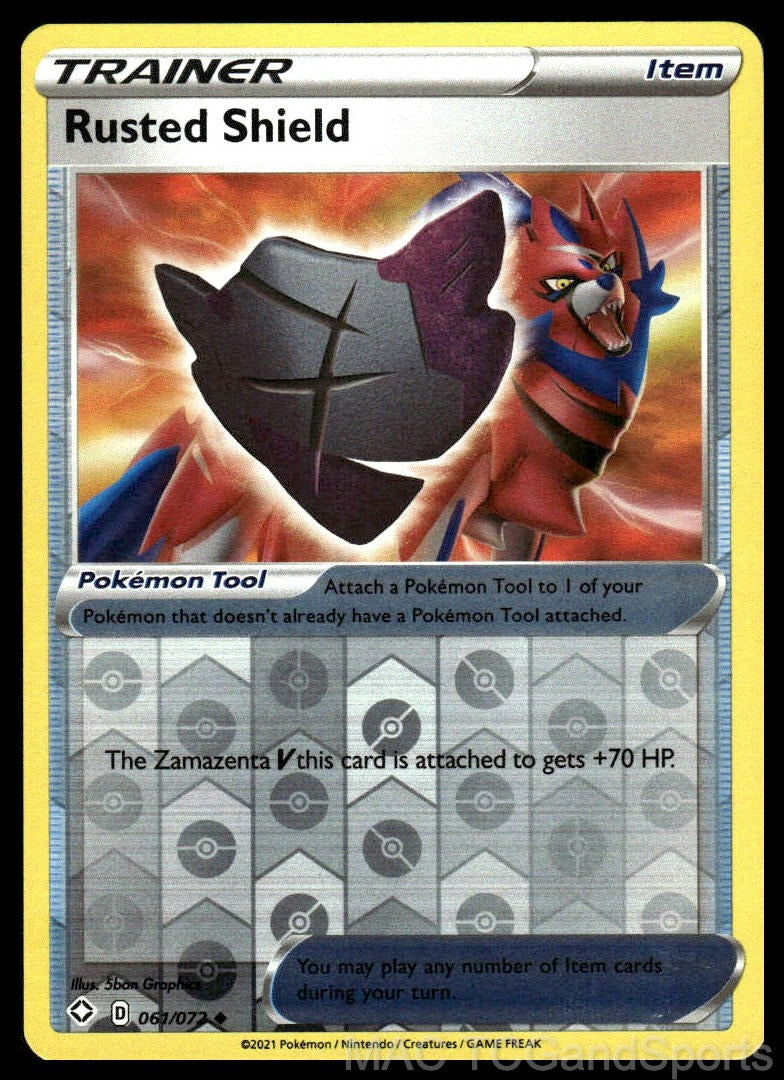 Rusted Shield 061/072 Reverse Holo
