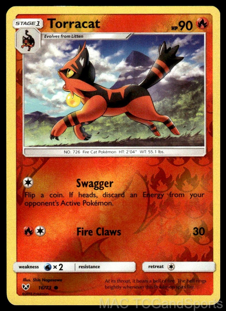 Torracat 16/73 Reverse Holo