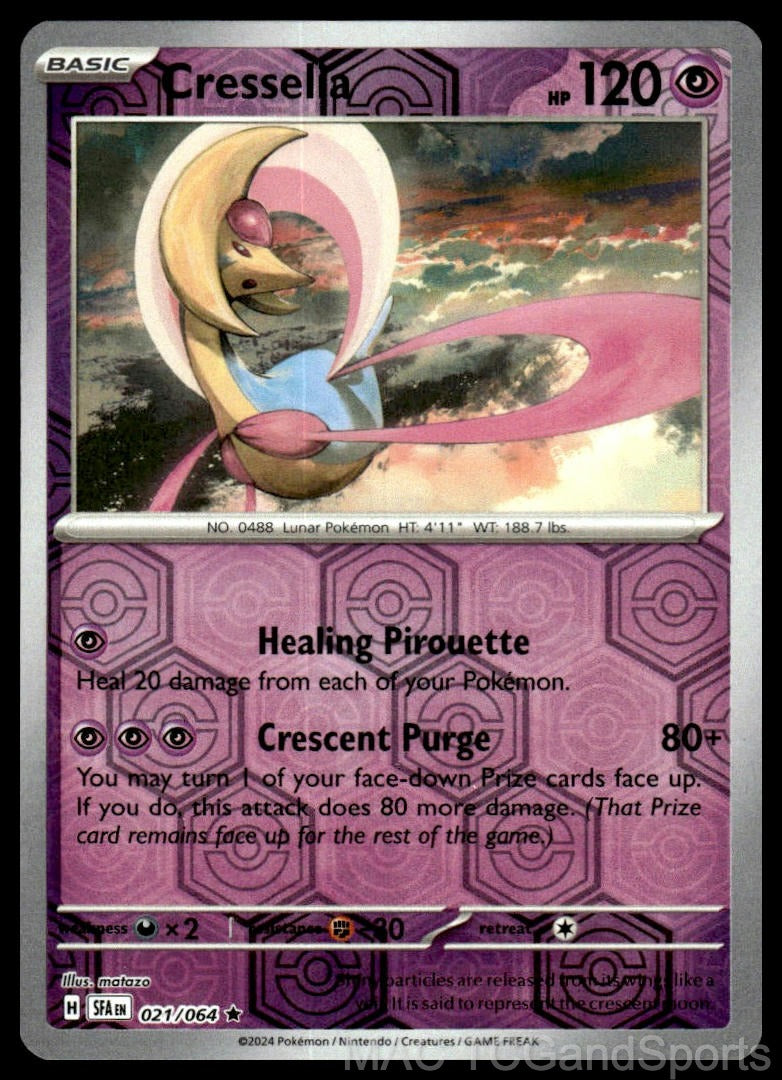 Cresselia 021/064 Reverse Holo