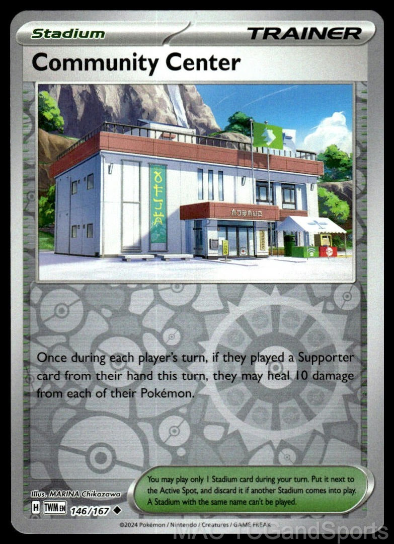 Community Center 146/167 Reverse Holo