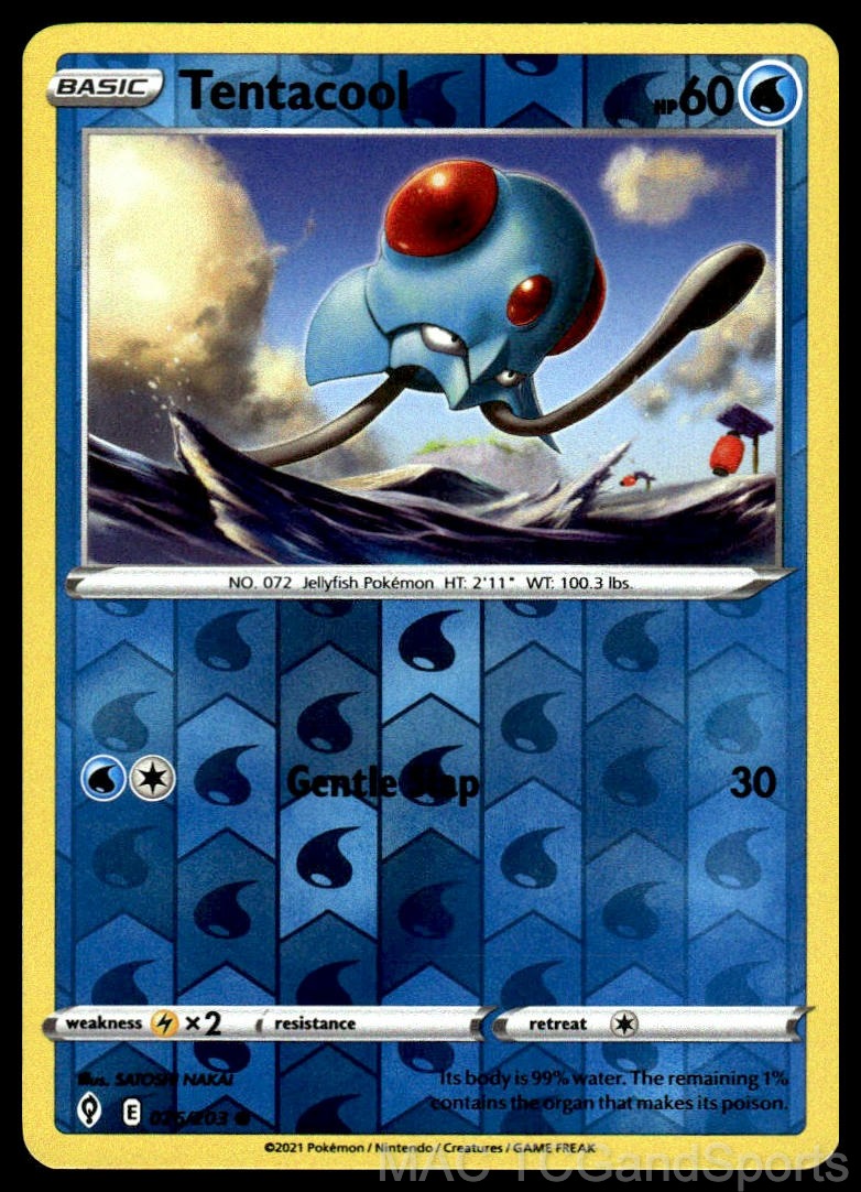 Tentacool 026/203 Reverse Holo