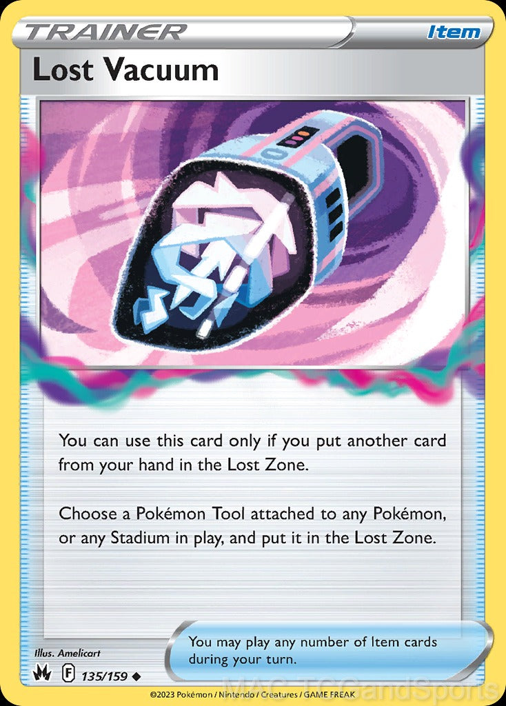 Lost Vacuum 135/159 Reverse Holo