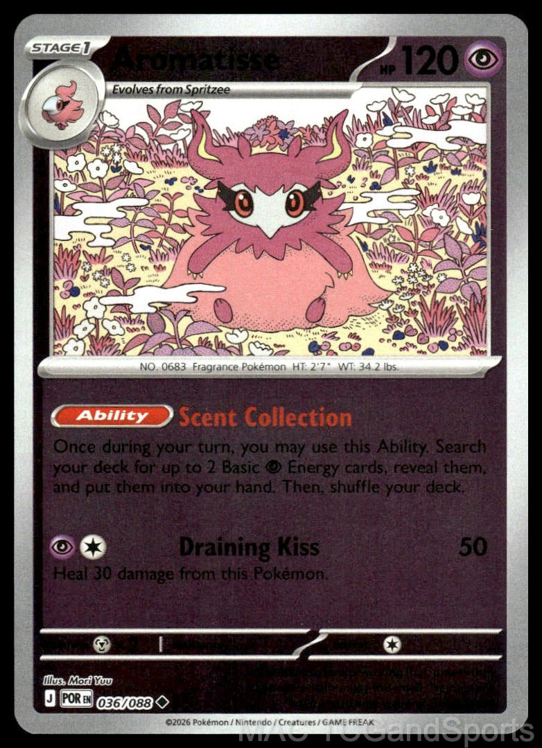 Aromatisse 036/088 Reverse Holo