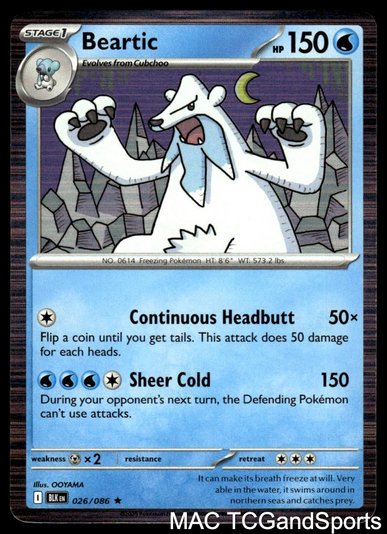 Beartic 026/086 Holo