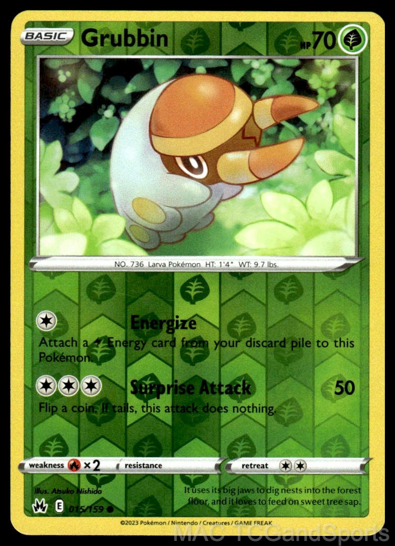 Grubbin 015/159 Reverse Holo