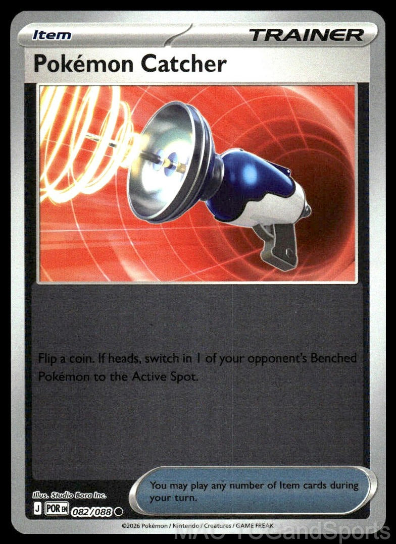Pokemon Catcher 082/088 Reverse Holo
