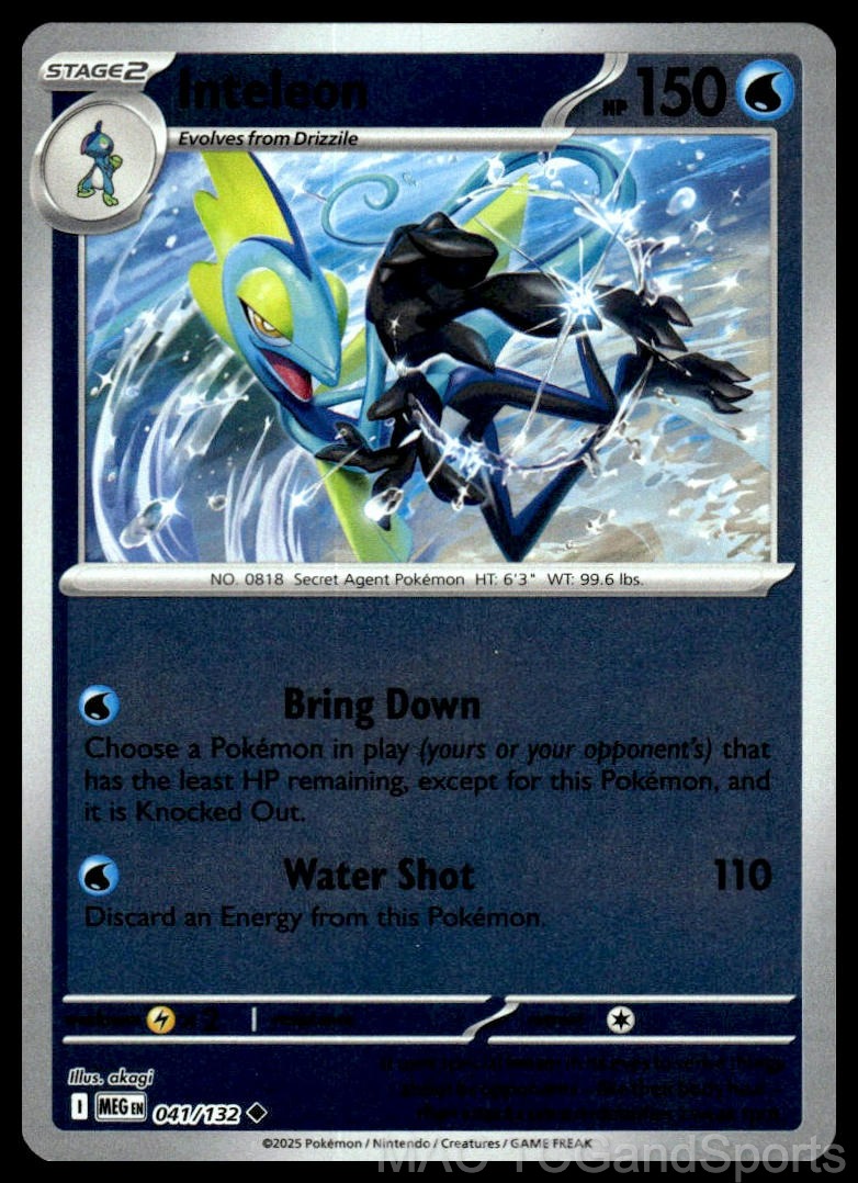 Inteleon 041/132 Reverse Holo