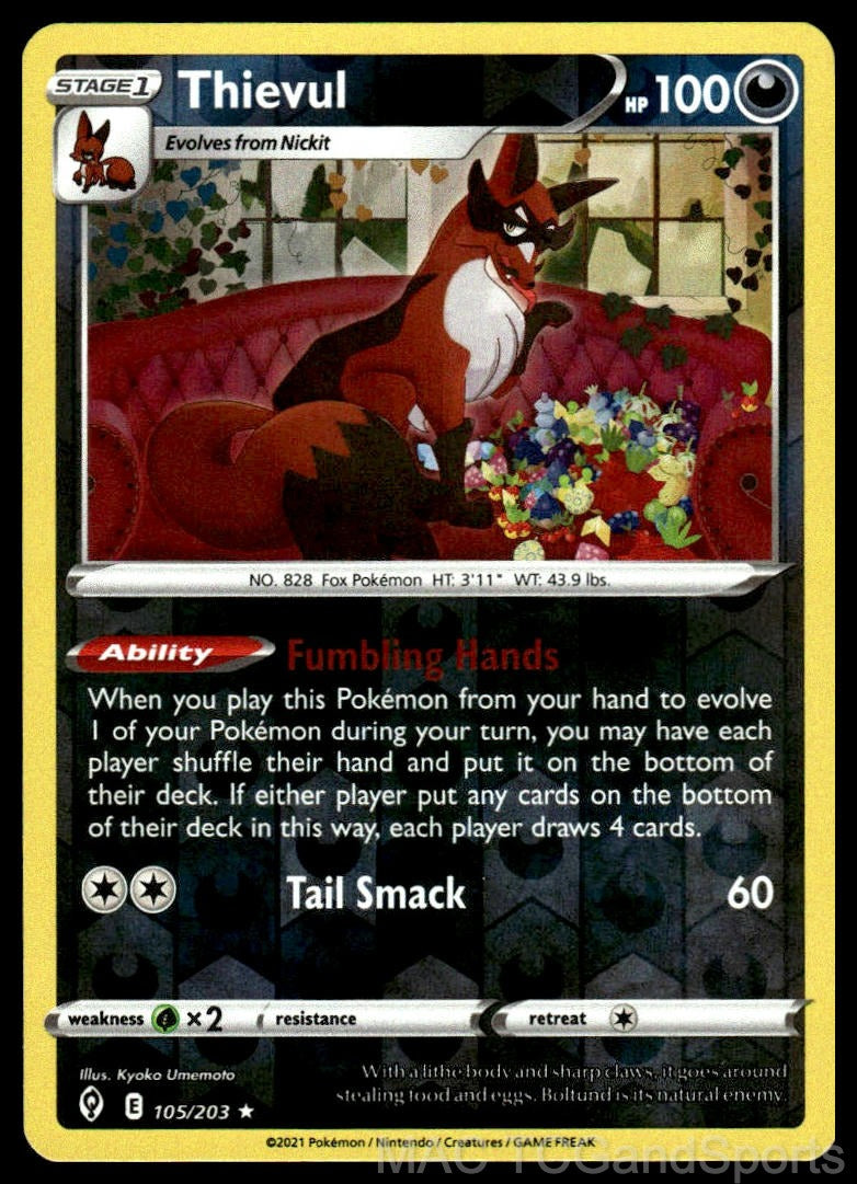 Thievul 105/203 Reverse Holo