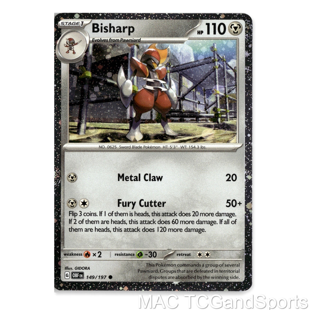 Bisharp (Cosmos Holo) 149/197 Pokemon TCG NM