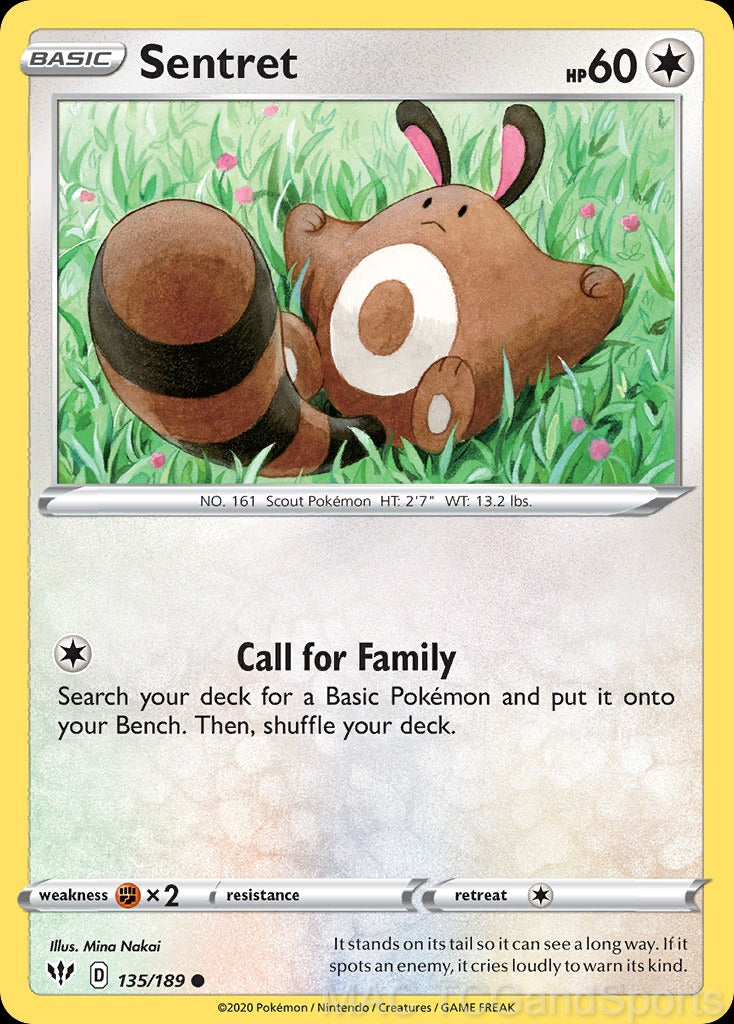 Sentret 135/189 Reverse Holo