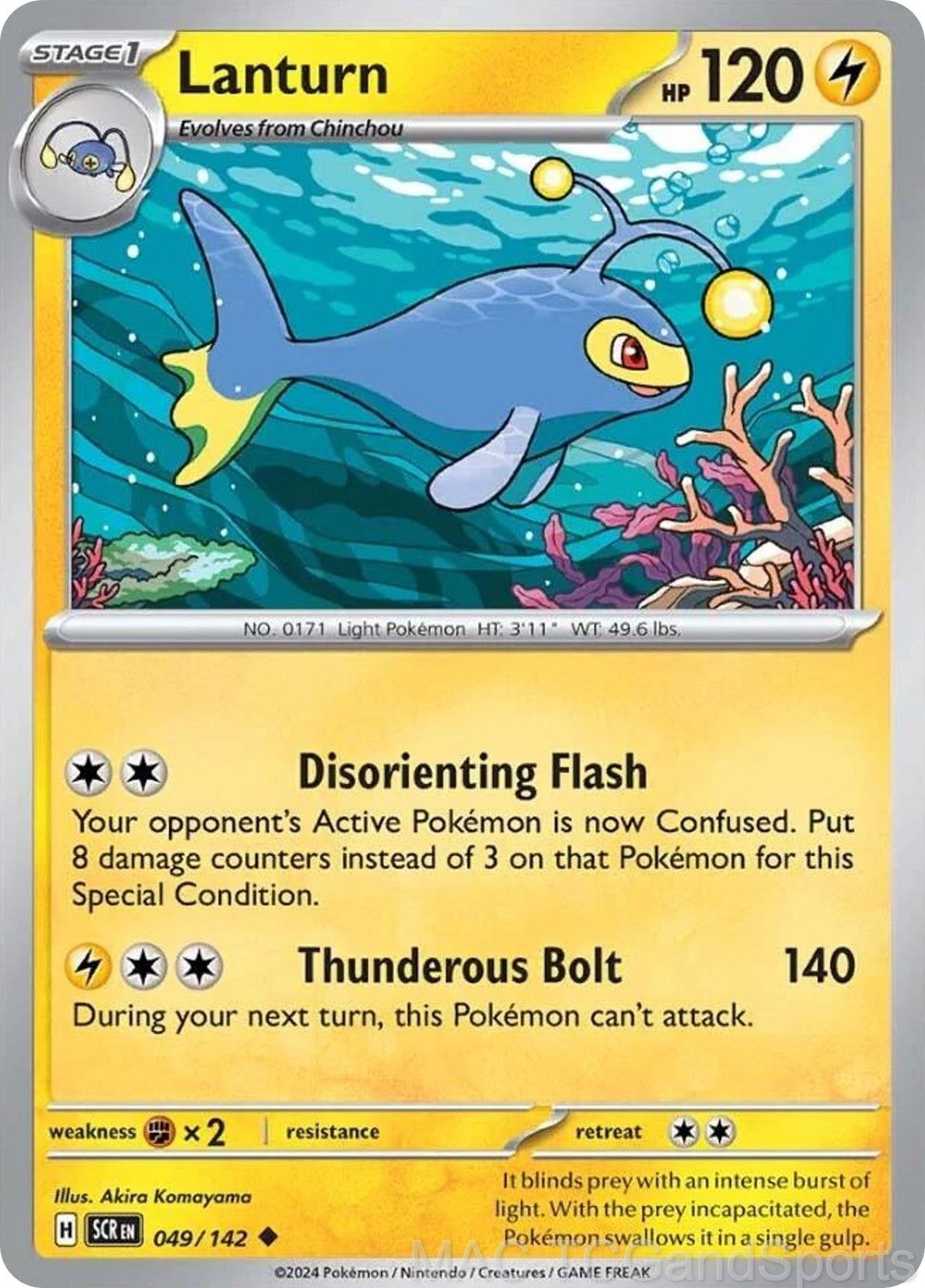 Lanturn 049/142 Reverse Holo
