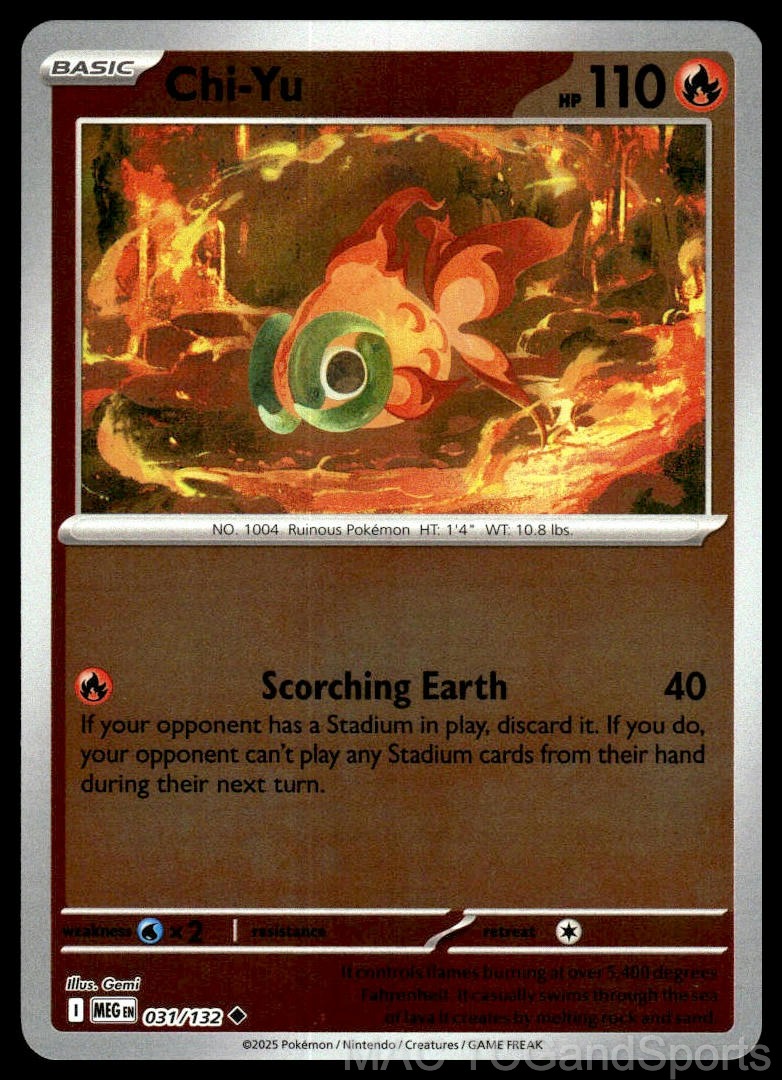 Chi-Yu 031/132 Reverse Holo