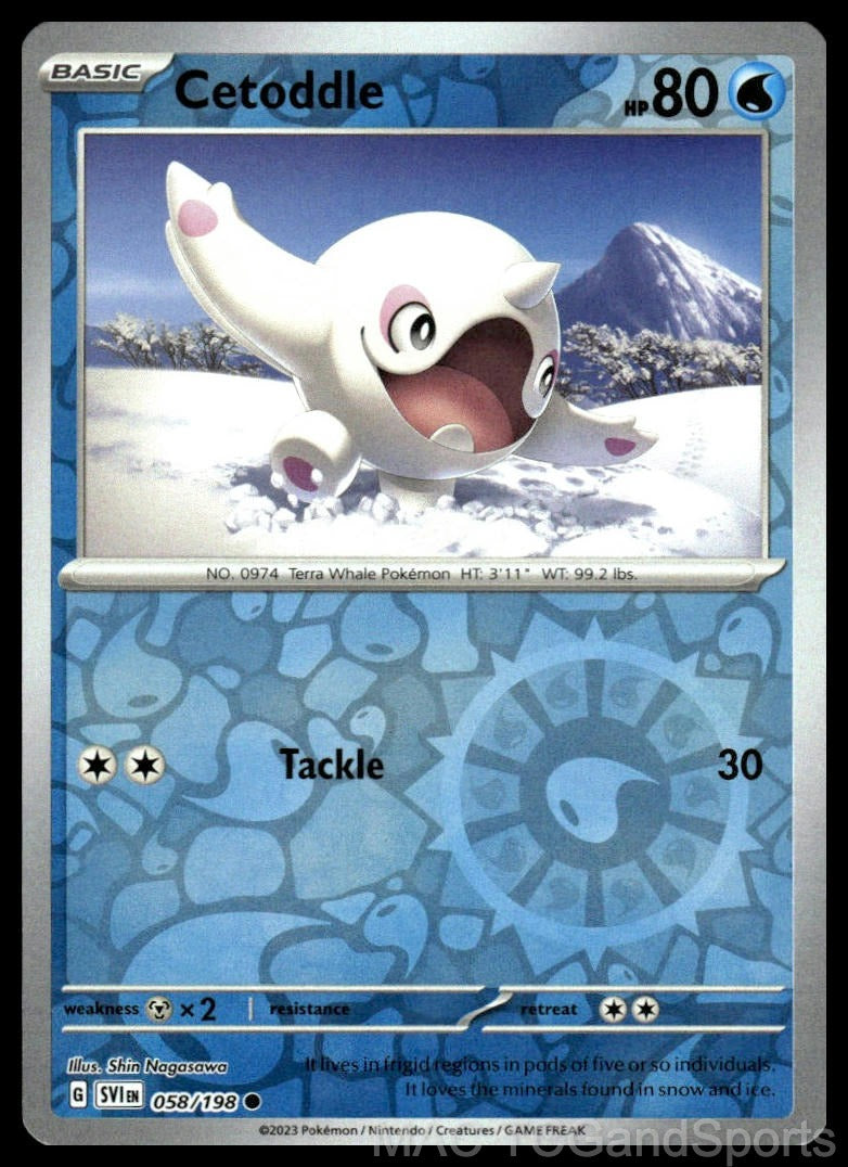 Cetoddle 058/198 Reverse Holo