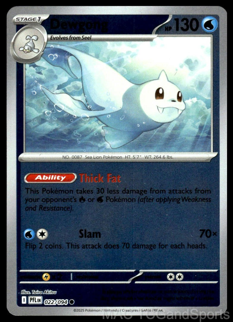 Dewgong 022/094 Reverse Holo