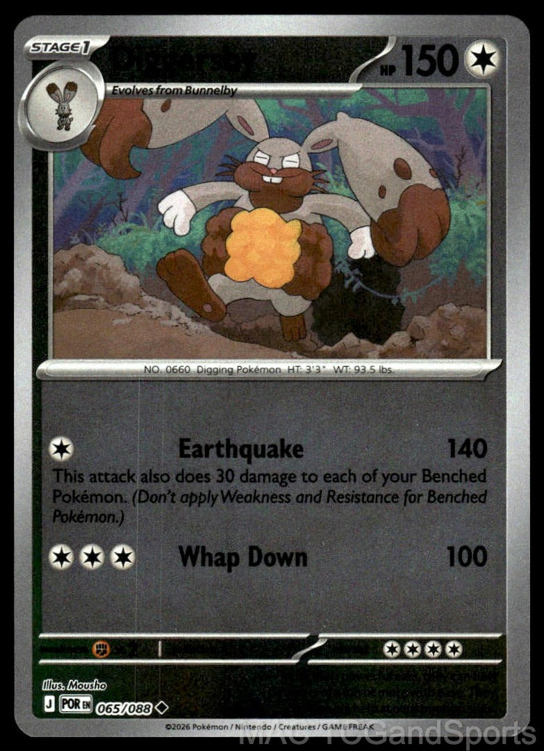 Diggersby 065/088 Reverse Holo