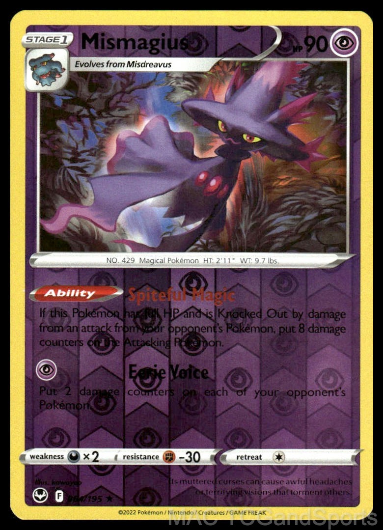 Mismagius 064/195 Reverse Holo