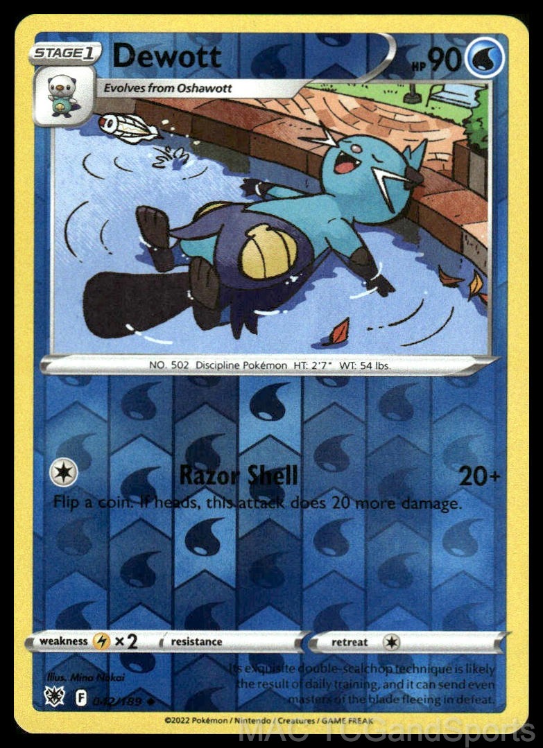 Dewott 042/189 Reverse Holo